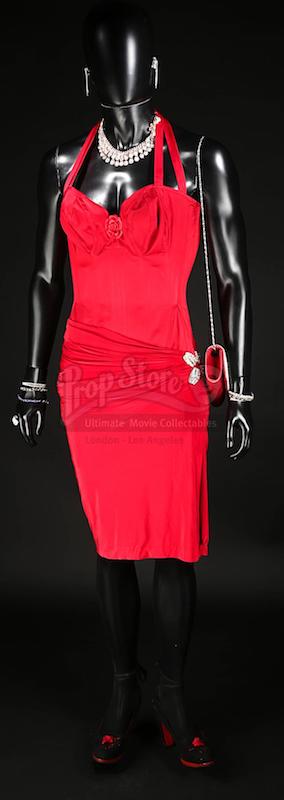 MUTE Prop Store Auction - Luba’s (Robert Sheehan) Red Dress Costume